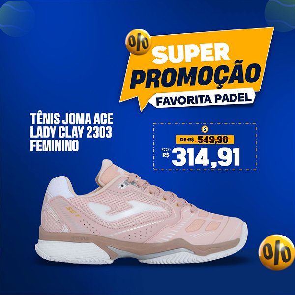 Tênis Joma Set Lady Clay – Feminino