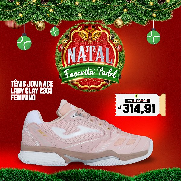 Tênis Joma Set Lady Clay – Feminino