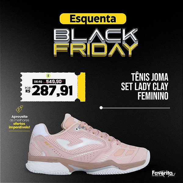 Tênis Joma Set Lady Clay – Feminino
