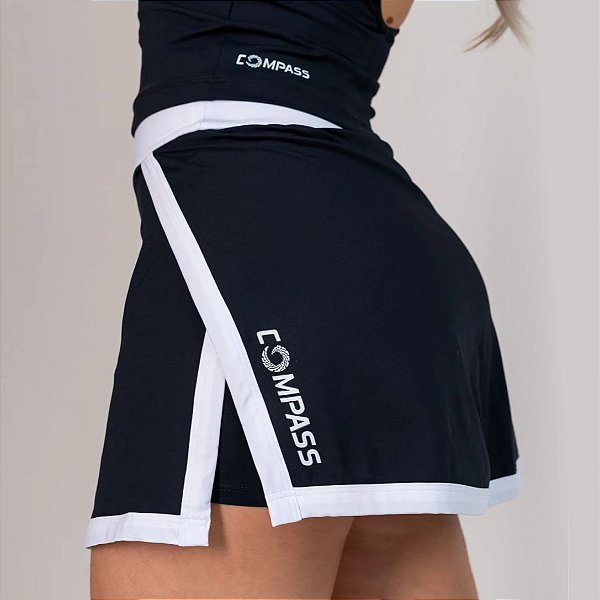 Saia Short Recortes Compass – Feminina
