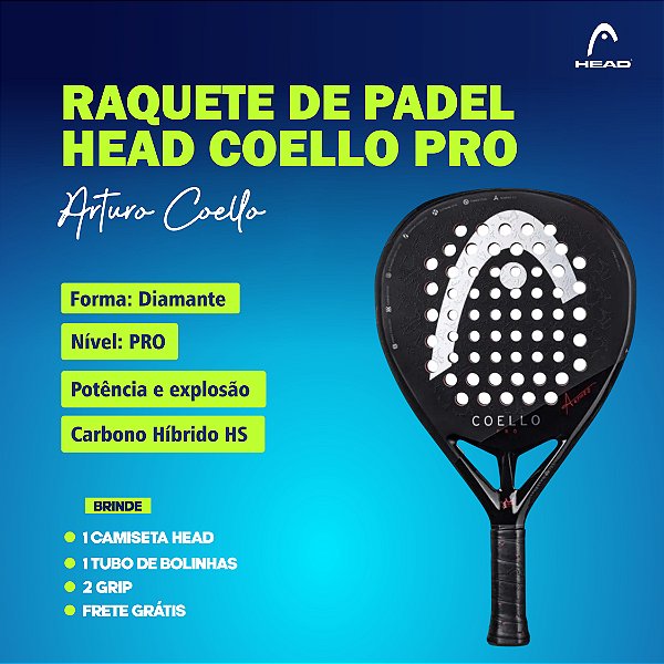 Raquete de Padel Head Coello Pro
