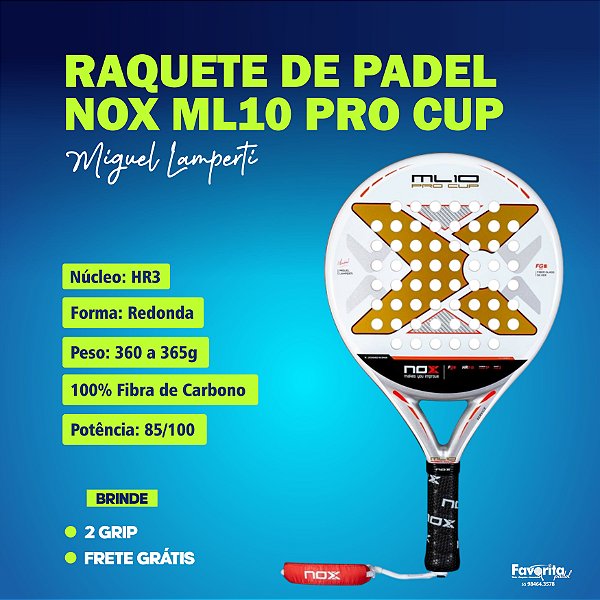 Raquete de Padel ML10 PRO CUP 2025 | NOX
