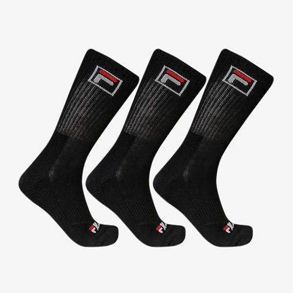 Tripack Fila Cano Alto Fbox – Masculino Preto