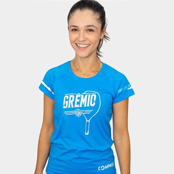 Baby Look Dry Gremio Raquete – Feminina