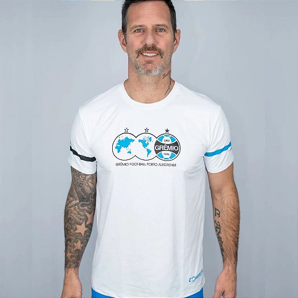 Camiseta Compass Dry Grêmio Mundial – Masculina