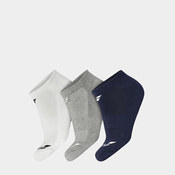 Meia Babolat Pairs Invisible Pack 03 Pares – Masculino A-46