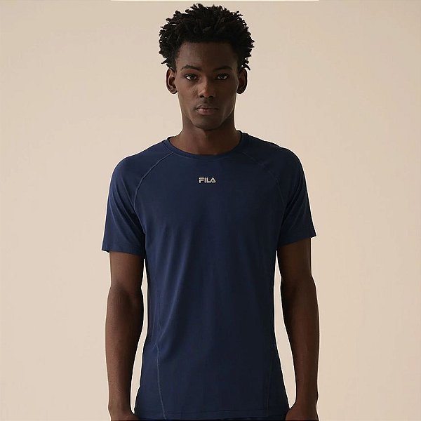 Camiseta Fila Bio III - Masculina Marinho Nautico