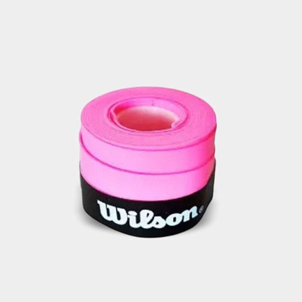 Overgrip Wilson Ultra Wrap Box Colors Comfort Box – Individual (unidade) - Rosa