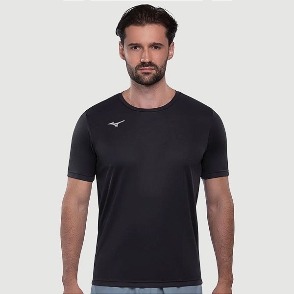 Camiseta Mizuno Energy 2.0 – Masculina Preto