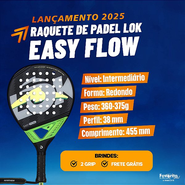 Raquete de Padel Lok Easy Flow