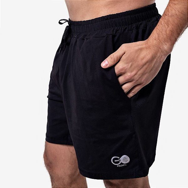 Bermuda Go Padel - Masculina Preta