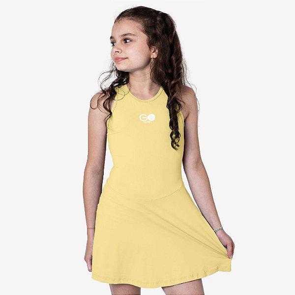 Vestido Nadador Go Padel – Infantil Amarelo