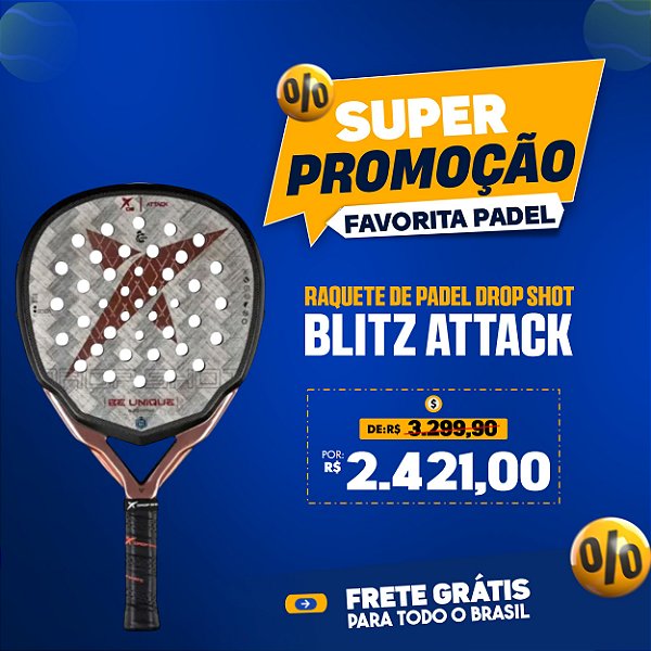 Raquete de Padel Drop Shot Blitz Attack