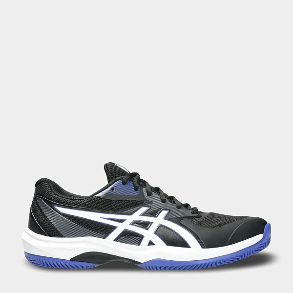 Tênis ASICS Game Ff Saibro/Oc - Masculino - Preto/Branco