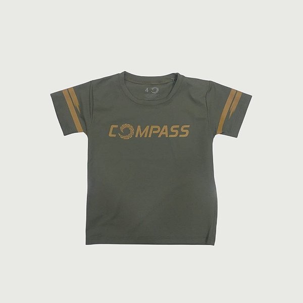 Camiseta Compass – Infantil Verde