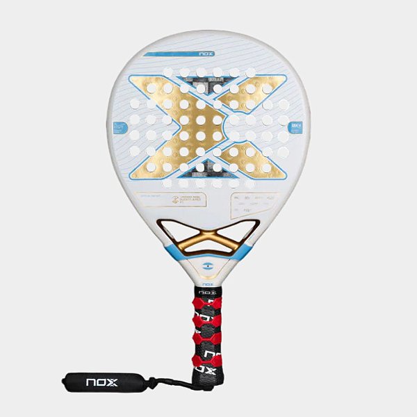 Raquete de Padel Nox AT10 Luxury Genius 18K Alum Buenos Aires Edição Exclusiva - Agustin Tapia