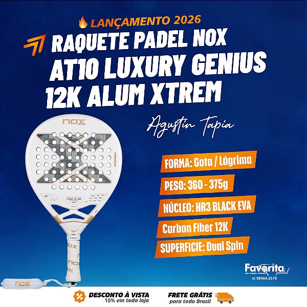 AT10 Luxury Genius 12K Alum XTREM 2026 - Agustín Tapia