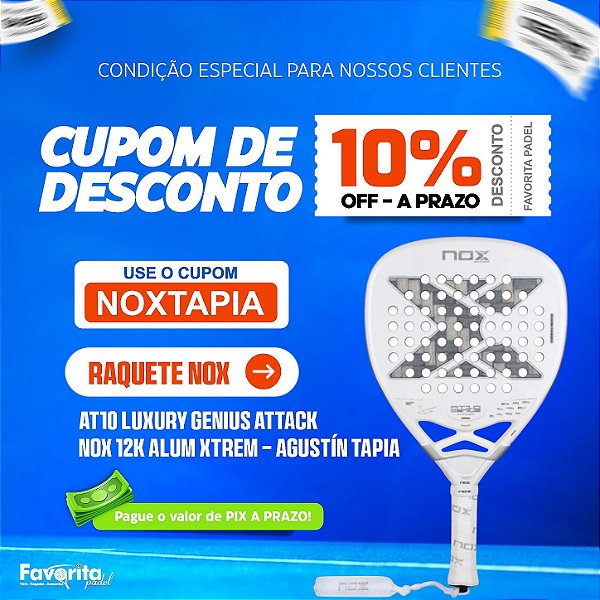 AT10 Luxury Genius Attack NOX 12K Alum XTREM 2026 - Agustín Tapia