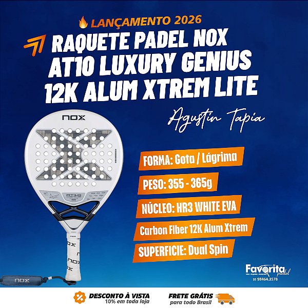 AT10 Luxury Genius 12K Alum XTREM Lite 2026 - Agustín Tapia