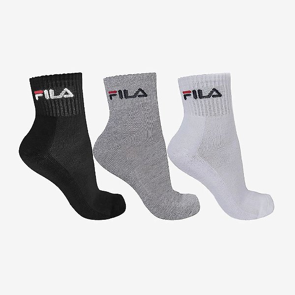 Kit de Meias Fila Cano Médio – Masculina
