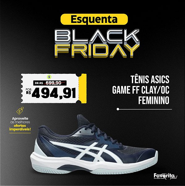 Tênis Asics Game Ff Clay/Oc – Feminino