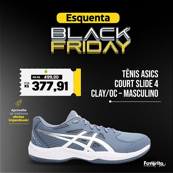 Tênis Asics Court Slide 4 Clay/OC – Masculino