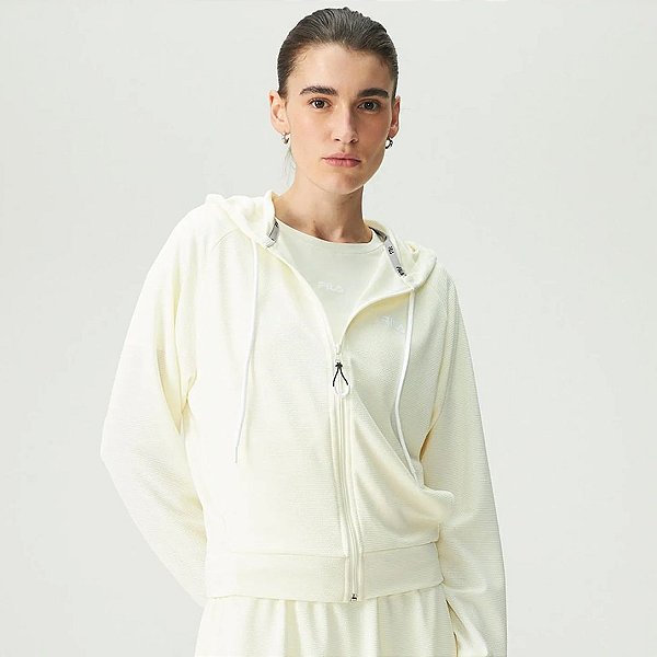 Jaqueta Fila Flow II – Feminina Creme Claro