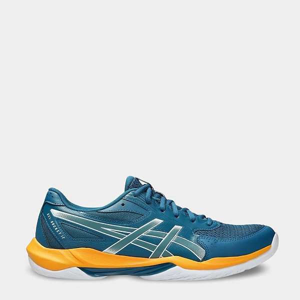 Tênis Asics Gel Rocket 12 - Masculino Dark Teal/Yamabuki