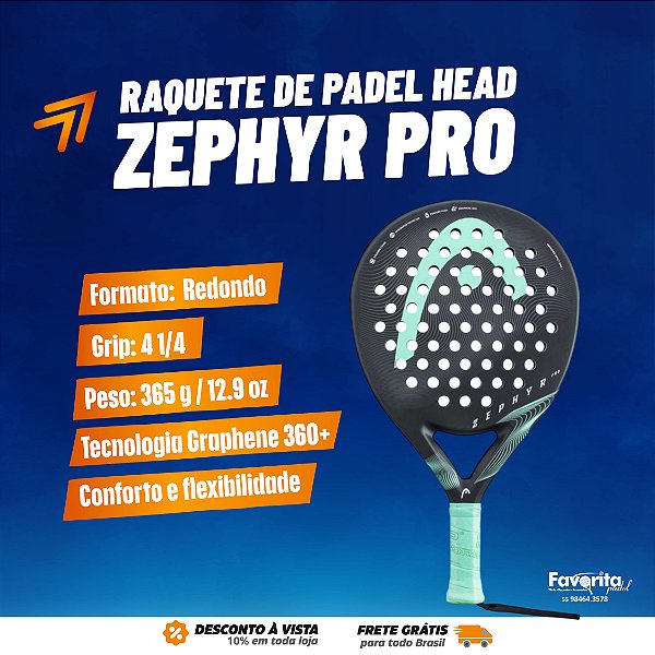Raquete de Padel Head Zephyr Pro