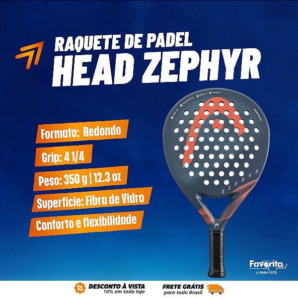 Raquete de Padel Head Zephyr
