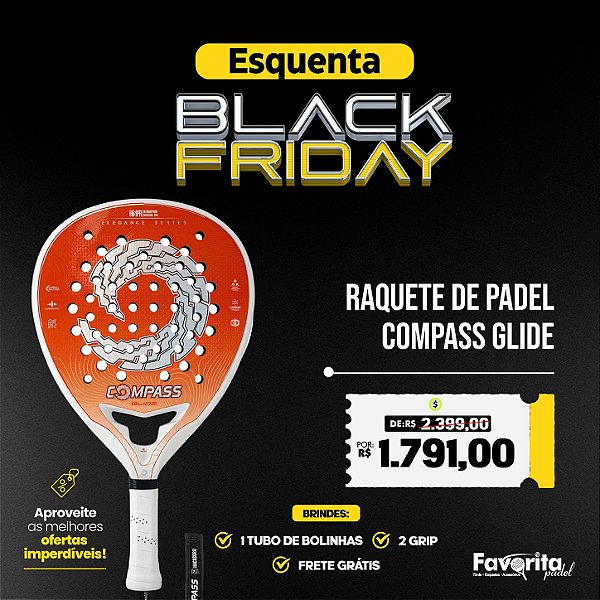 Raquete de Padel Compass Glide 2026