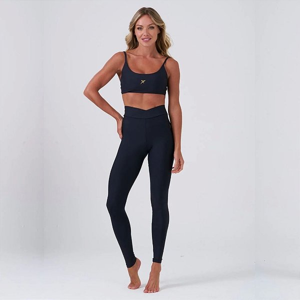 Legging DROP SHOT Basic W25 Preto