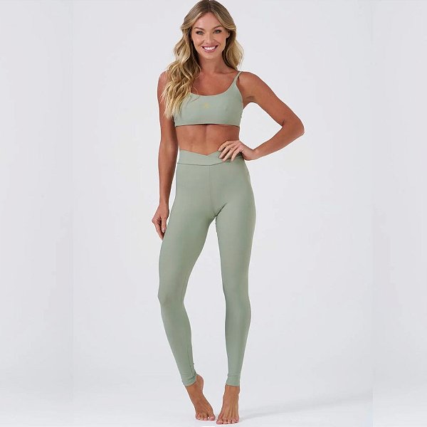 Legging DROP SHOT Basic W25 Verde Menta
