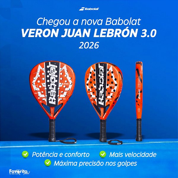 Raquete de Padel Babolat Veron Juan Lebrón 3.0