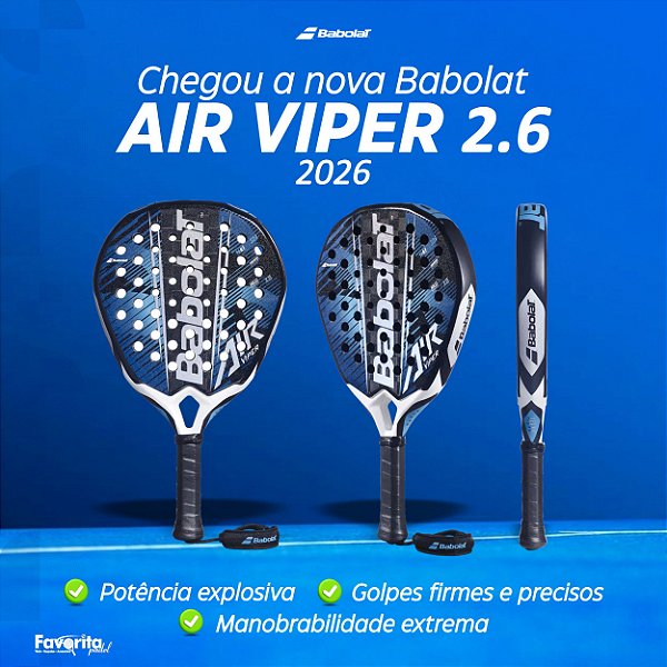 Raquete de Padel Babolat Air Viper 2.6