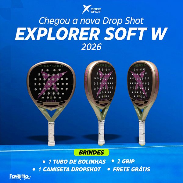 Raquete de Padel Drop Shot Explorer Soft W 2026