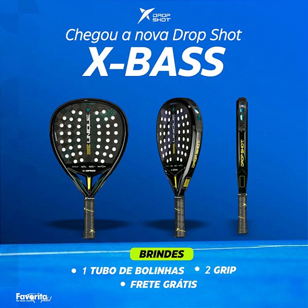 Raquete de Padel Drop Shot X-Bass