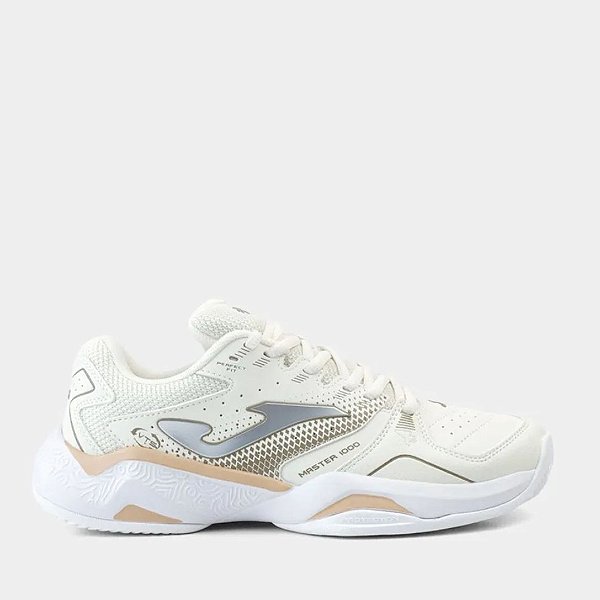 Tênis Joma Master 1000 (Saibro) Feminino Bege e Branco