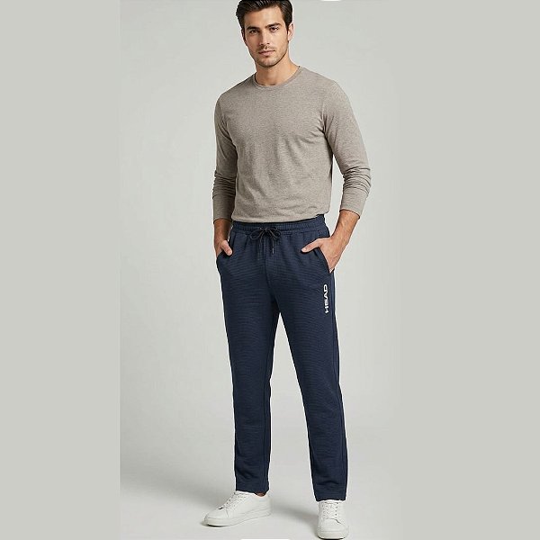 Calça Head Punch Reta Masculina Marinho
