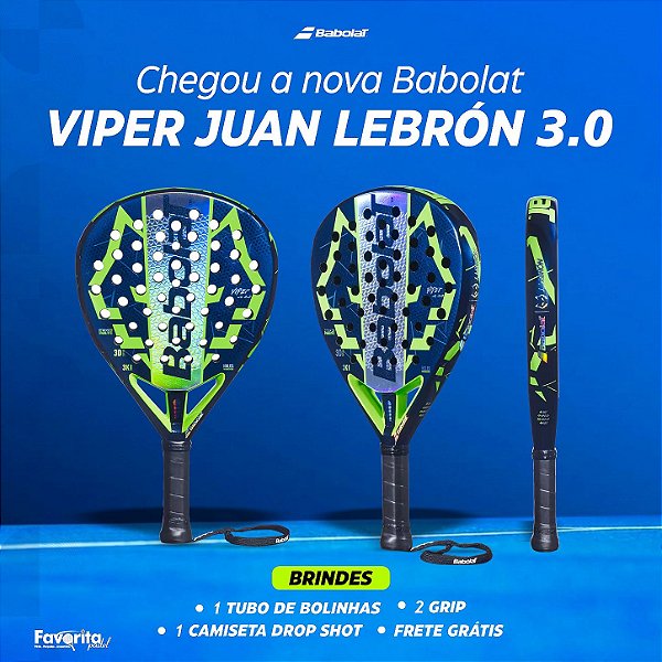 Raquete de Padel Babolat Viper Juan Lebrón 3.0