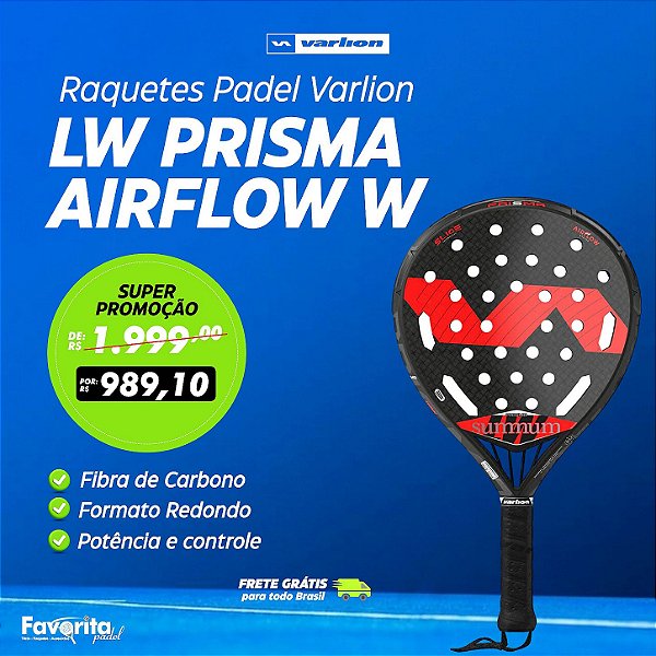Raquete de Padel Varlion LW Summum Prisma Airflow W