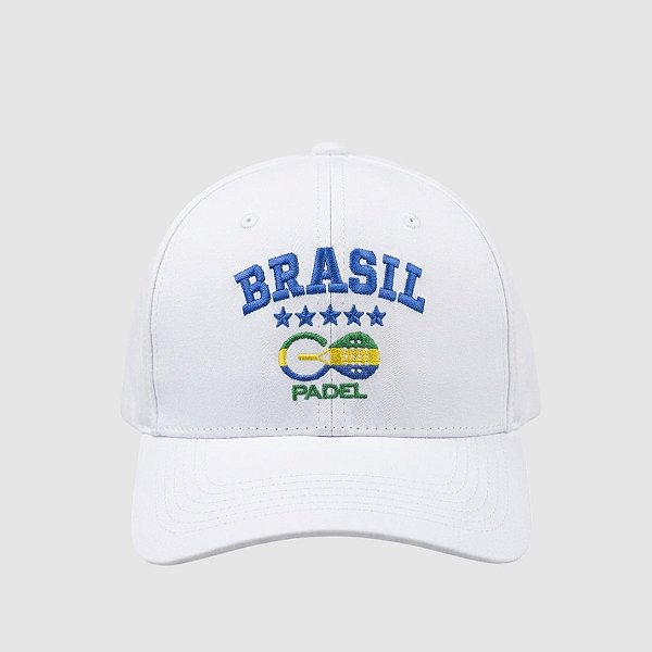 Boné Go Padel Go Brasil Branco