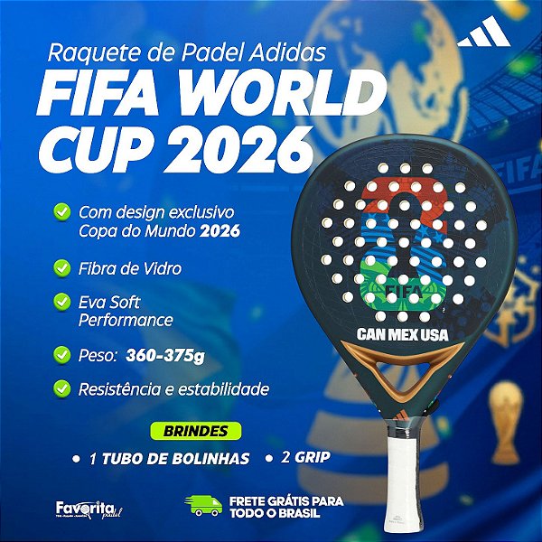 Raquete de Padel Adidas Fifa World Cup 2026