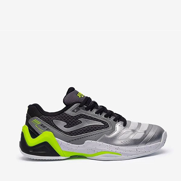Tênis Joma Set (Saibro) Masculino Cinza e Verde