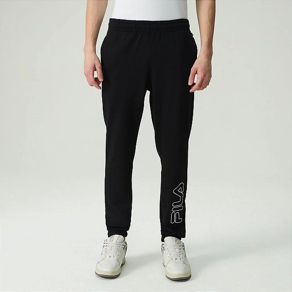 Calça Fila Outline Light Masculina Preto/Branco
