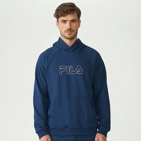 Casaco Com Capuz Fila Outline Light Masculino