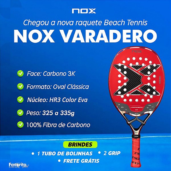 Raquete de Beach Tennis VARADERO 2026 | NOX