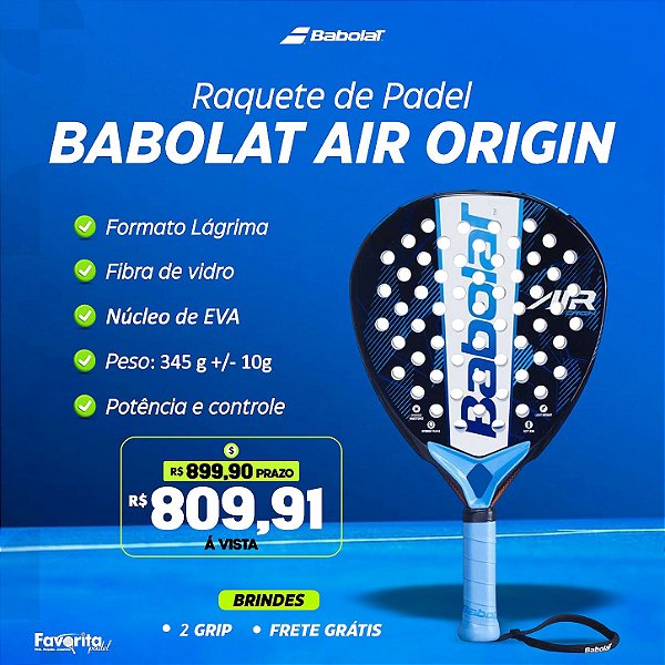 Raquete de Padel Babolat Air Origin