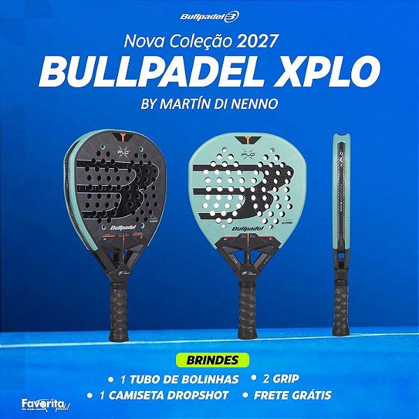 Raquete de Padel BULLPADEL XPLO 2027 Martín Di Nenno