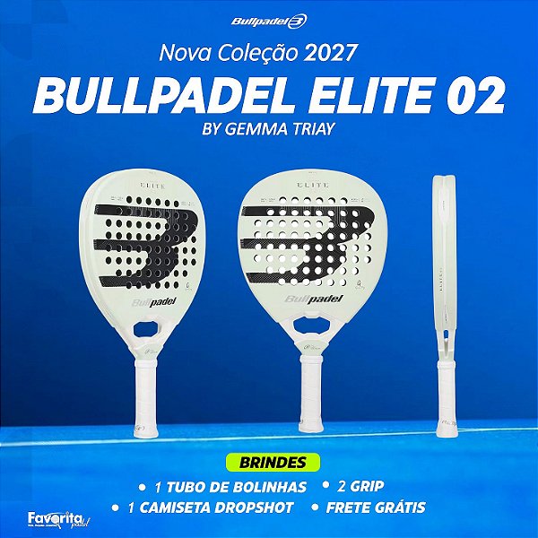 Raquete de Padel Bullpadel ELITE 02 2027 Gemma Triay